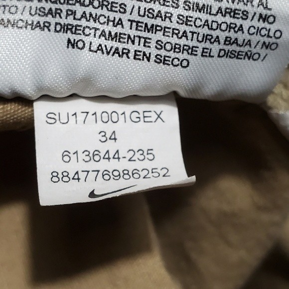 Nike Men's Performance Woven 6th Man Ripstop Cargo Shorts Khaki 36 - Picture 8 of 8